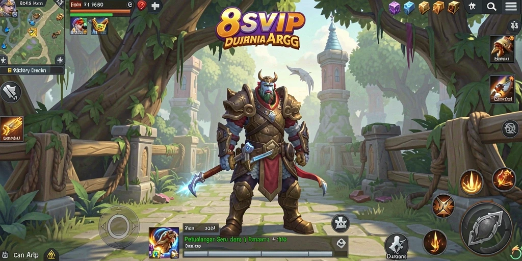 Tampilan gameplay ARPG yang memikat dan seru.