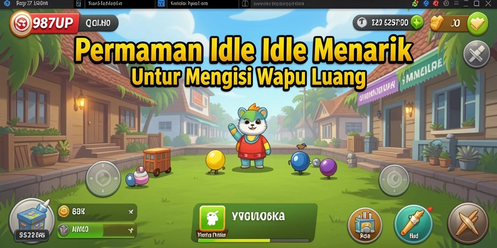 Tampilan gameplay 987UP yang menarik dan interaktif dalam kategori Idle.