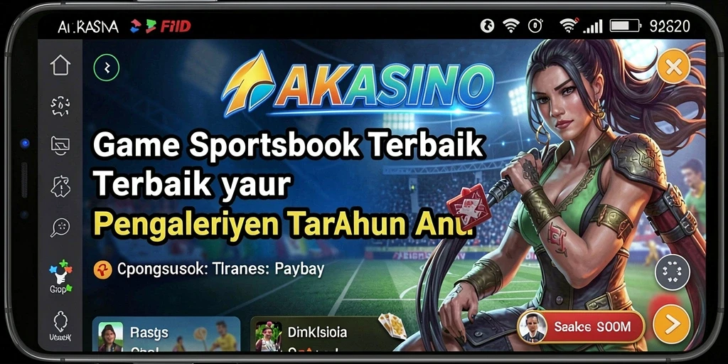 Tampilan menarik dengan gameplay Sportsbook yang memukau.