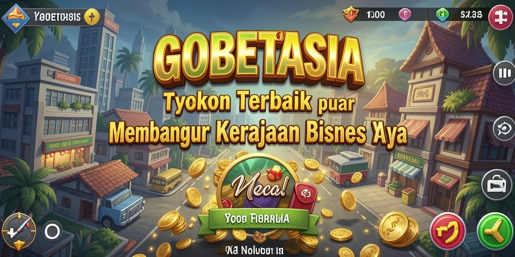 Gameplay menarik dalam GOBETASIA dengan elemen Tycoon yang mendalam.