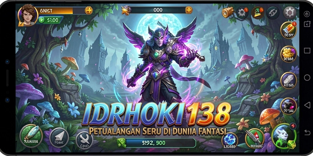 Tampilan gameplay menakjubkan dalam <strong>IDRHOKI138</strong> saat menjelajahi dunia fantasi.