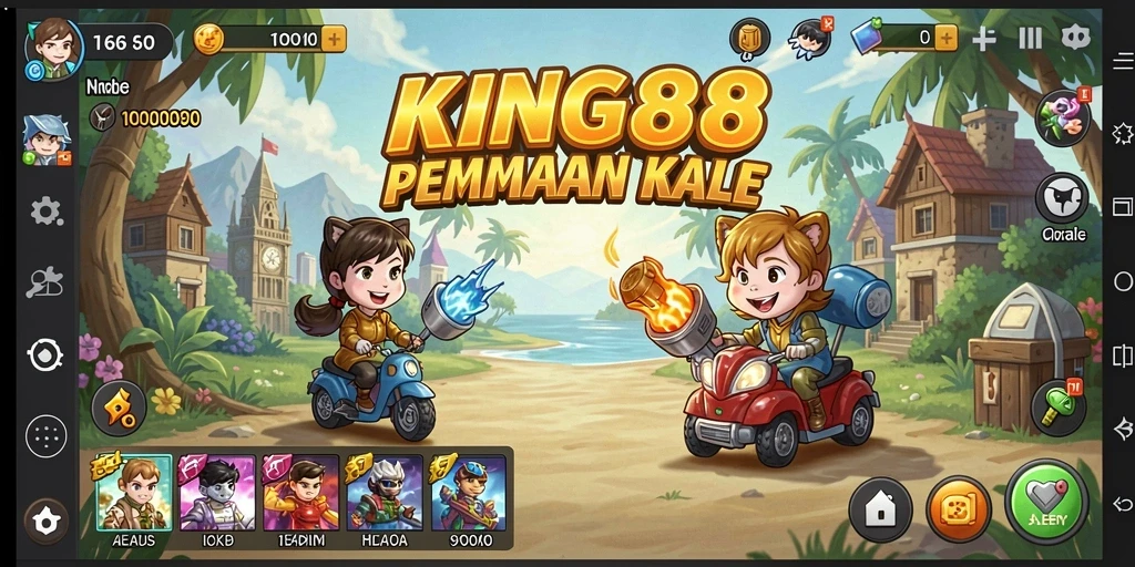 Tangkapan layar KING88 menampilkan gameplay yang asyik dan penuh warna.