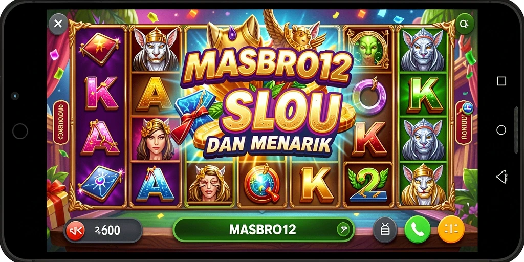 Gameplay menarik dari game Slot MASBRO12 yang penuh warna.