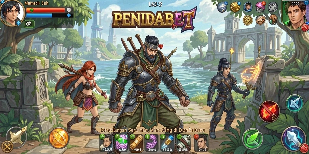 Gameplay petualangan menegangkan di PENIDABET dengan grafis menawan.
