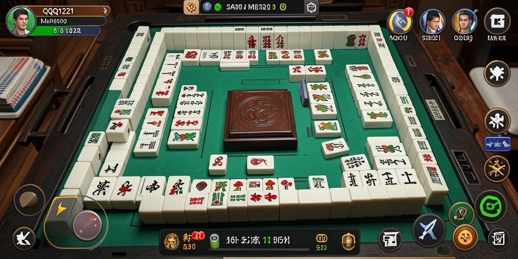 Tampilan gameplay yang seru dan menantang di QQ1221.
