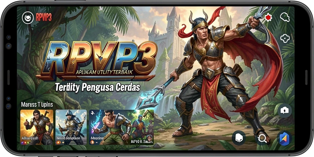 Tampilan dashboard RPVIP3 yang informatif dan menarik.
