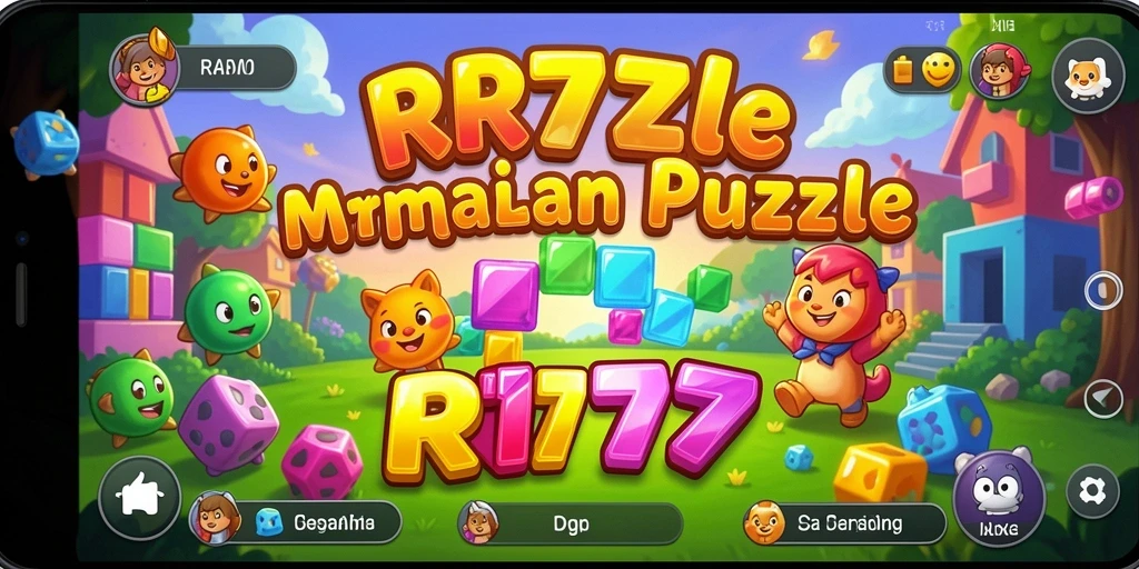 Gameplay menantang dari RR777 dalam menyelesaikan puzzle.