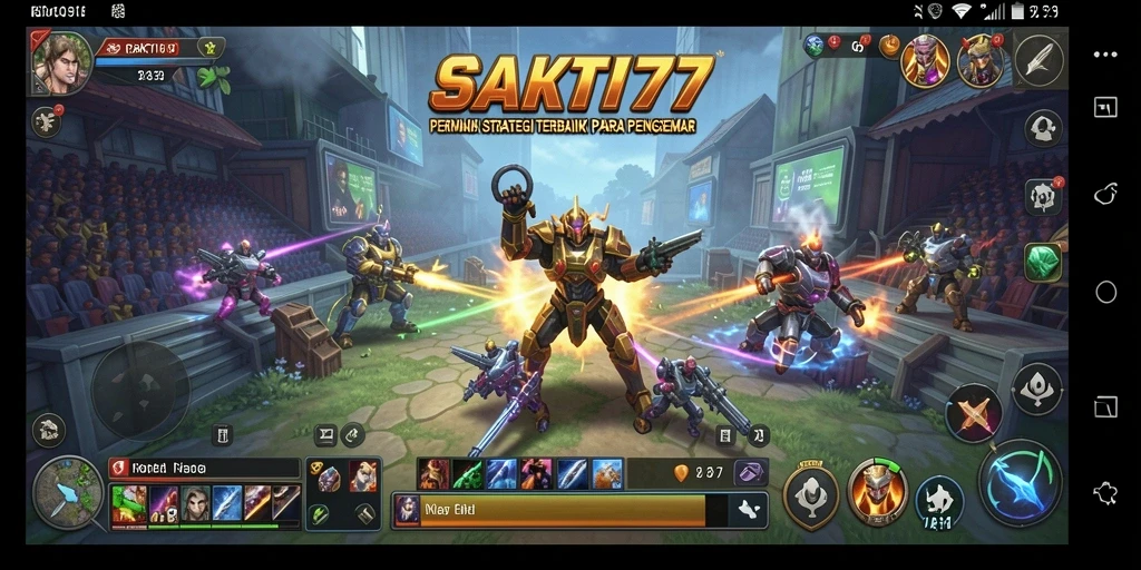 Tampilan gameplay SAKTI77 yang menarik dan penuh strategi.