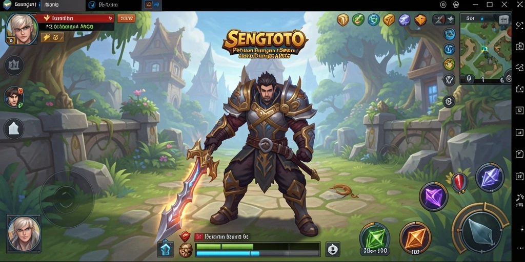 Tampilan gameplay SENGTOTO yang mendebarkan dan penuh aksi.