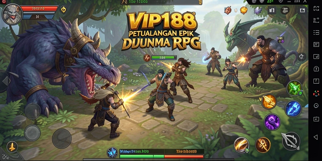 Gameplay RPG yang mendebarkan dan penuh petualangan.
